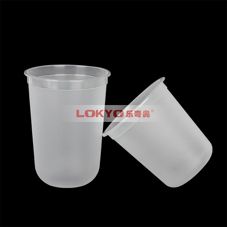 Plastic Bubble Tea Cups