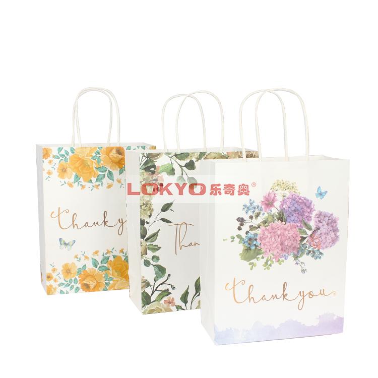 Paper thank you gift bags