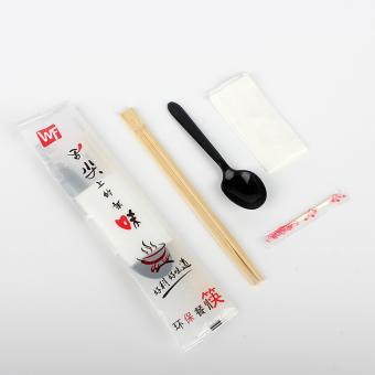 Takeaway food plastic bamboo cutlery